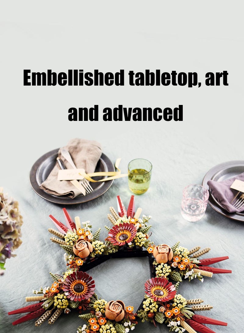 NIBEMINENT LEGO 10280 Creator Expert Flower Bouquet, Artificial Flowers, Botanical Collection, Set for Adults - Image 5