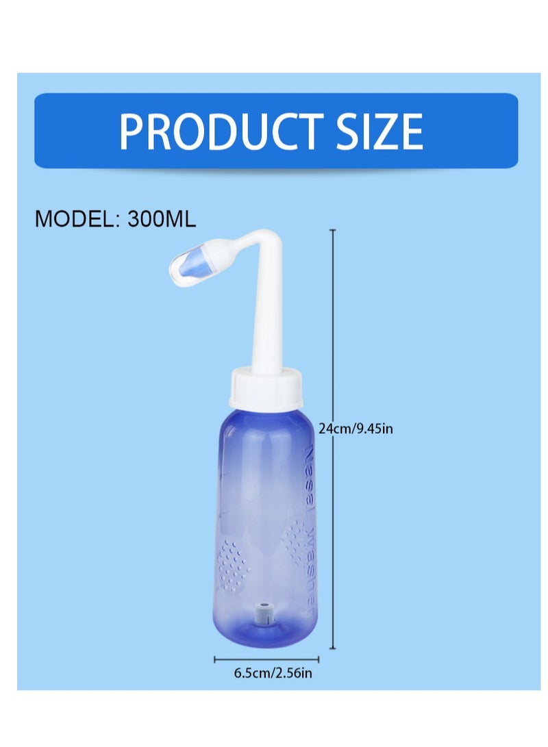 Generic 40 Packs of Nasal Wash Salts Nasal Rinse Bottle Automatic Valve  - Image 2