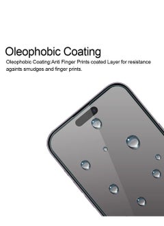 Houmt Privacy Screen Protector for iPhone 14 Pro 6.1 inch 2022 Anti Spy 9H Tempered Glass Edge to Edge Full Coverage  - Image 4