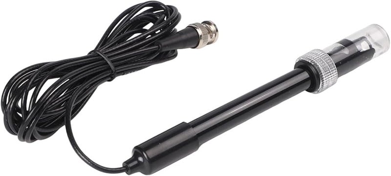 مسبار قطب الأس الهيدروجيني BNC 0-14 نطاق الأس الهيدروجيني كابل 115 سم أسود 2.95 م للاستخدام المنزلي والمهني - Image 2