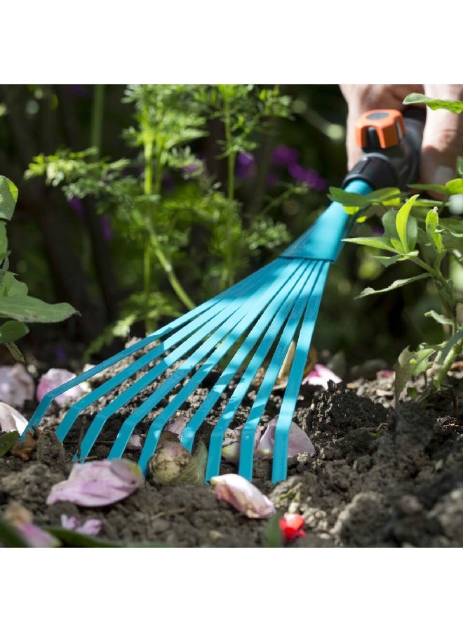 غاردينا مقبض مريح من الفولاذ عالي الجودة مشط يدوي باللونين الأسود والأزرق 12 سم 08919-20 - Image 3