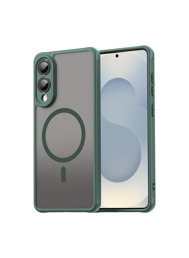 S-TOP Case For Samsung Galaxy S25 Edge 5G Fan Dun Series TPU Hybrid PC Frosted Magsafe Phone Case - Image 1