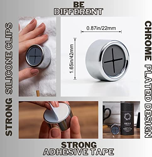 HEFA Towel Hooks, Towel Holder, Dish Towel Holder, Kitchen Organization, Kitchen Towel Hook, Kitchen Towel Holder, Hand Towel Holder, Kitchen Gadgets - Image 3