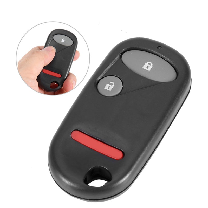 Remote Car Key Fob: 2 Button ABS Smart Key - Durable Wear-Resistant Replacement Key for Honda Civic 2001-2005 - Image 3