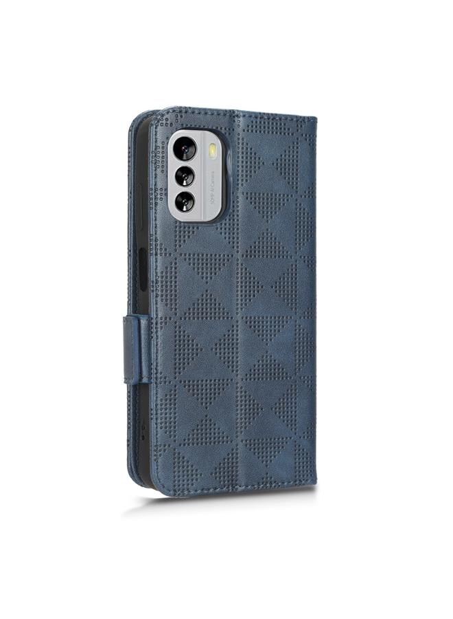 اس-توب جراب هاتف Nokia G60 5G مصنوع من الجلد بتصميم مثلث متماثل - Image 3