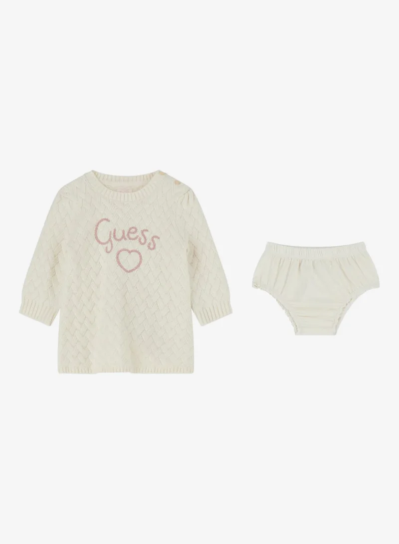 GUESS Kids Sweater Dress And Pantie Sets