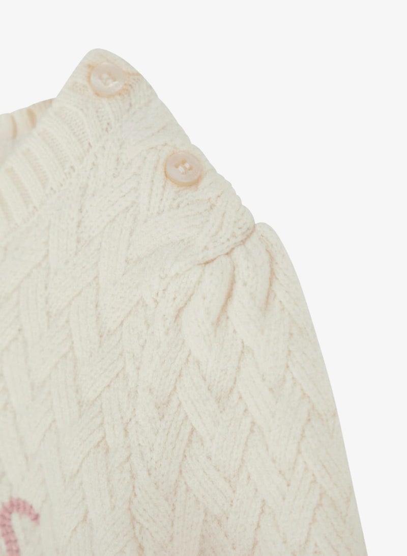 جس طقم أطفال من فستان سويتر وسروال داخلي - Image 4