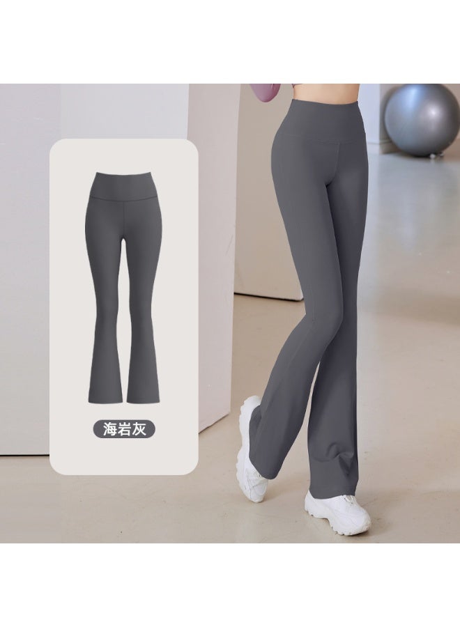 Fitness Leggings Women High Waisted Hip Lifting Exercise Yoga Flared Pants - Image 1