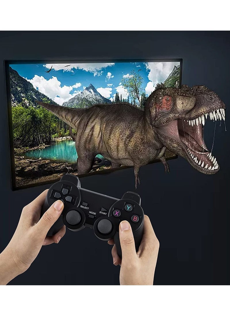 ماركة غير محددة - وحدة تحكم ألعاب Game Stick 4K مزودة بلوحين ألعاب لاسلكيين 2.4G يمكنك توصيل وتشغيل عصا ألعاب الفيديو المدمجة - Image 1