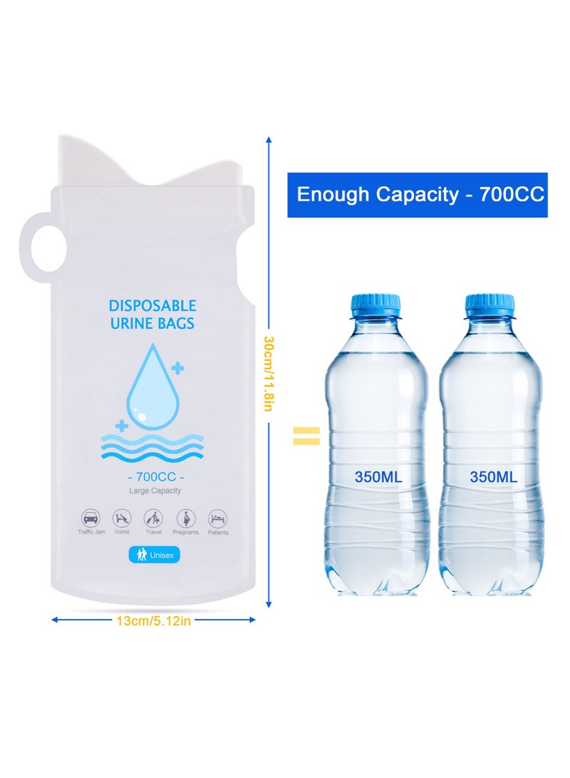 KASTWAVE 10 Pcs Disposable Allantoic Bags, Camping Bags, 700ml Unisex Allantoic Bags, Travel Toilets, Allantoic Bags, Traffic Jams, Emergency Portable Toilets, Small Bee Bags  - Image 2