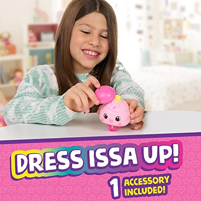 My Squishy Little Ice Cream Interactive Doll Collectible with Accessories Issa - Image 3