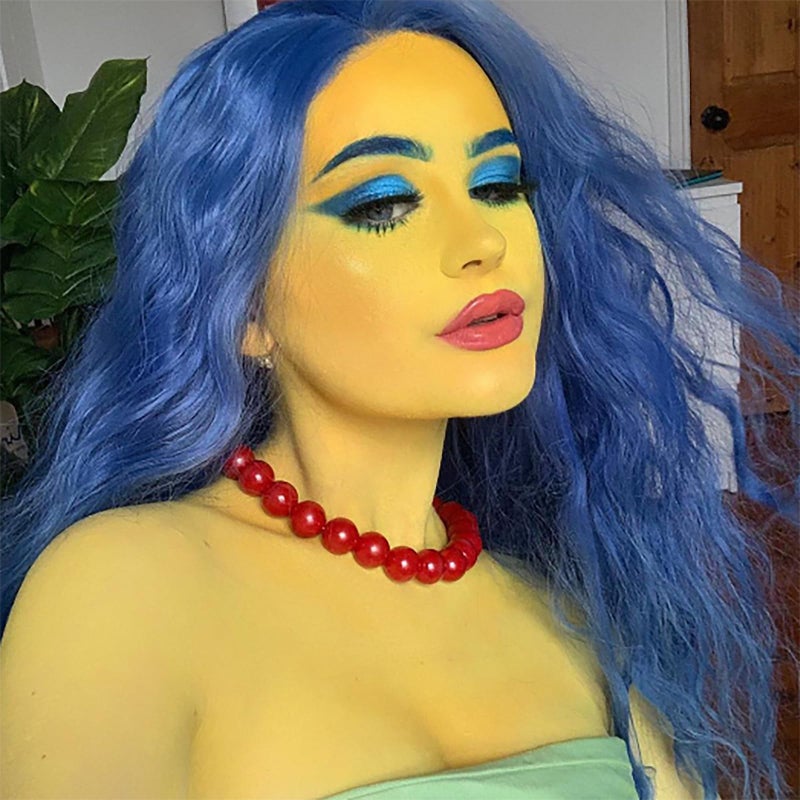 Mysense قلم طلاء الشعر والجسم الأصفر من ميسنس، لون شعر مؤقت قابل للغسل قائم على الماء، طلاء جسم غير سام للكبار والأطفال لزي الهالوين، مكياج تنكرية نمر، 0.5 أونصة - Image 5