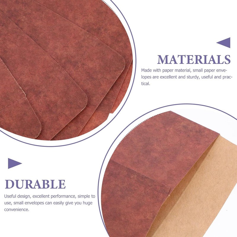 All storage type compatible Gatuida Vintage Kraft Paper Envelopes 50pcs Thick Brown Compact Seed Storage Envelopes for Planting, Money, and Flower Seeds Mailing Full land route delivery Professional manufacture KSA exclusive discount KSA standard compatible design Globally spread simple design Adjustable build Store recommended item Quick assemble Market need oriented construction Integrated warehouse solution Gulf lifestyle friendly Gulf standard sizing alternatives Coast & inland available Flat working surface High positive ratings Odor free color Safe material Indoor outdoor use Longevity optimized build In-house warehouse packing Periodic stock arrangement Trendy varied sizing alternatives All-scene compatible build Storage burden minimized build - Image 4
