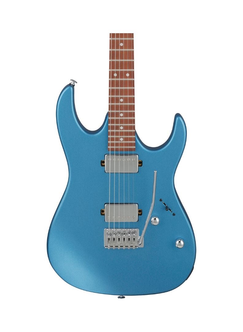 Ibanez GRX120SP 6 String Solid Body Electric Guitar – Metallic Light Blue Matte
