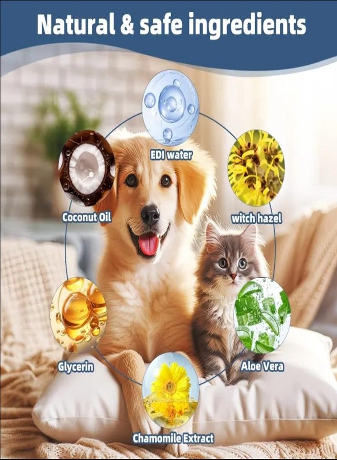 MYEBONG Dog Teeth Cleaning Finger Wipes, 100pcs Pet Dental Care Finger Wipes for Dogs and Cats Removing Plaque and Tartar Buildup, Freshens Breath -- Safe Ingredients Disposable No-Rinse Pet Finger Toothbrush - Image 3