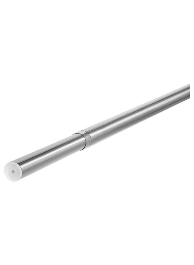 Zaboon Curtain Rod, Silver-Colour, 120-210 Cm - Image 1