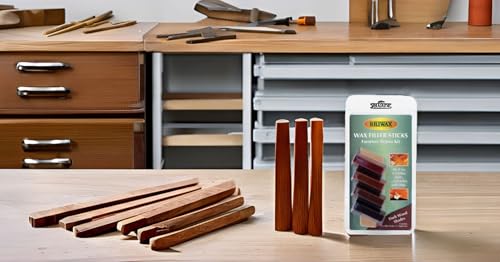 Briwax Rustins Briwax Filler Sticks Dark - Quick Wood Repair for Scratches, Cracks & Nail Holes | Assorted Shades - Image 3
