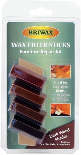 Briwax Rustins Briwax Filler Sticks Dark - Quick Wood Repair for Scratches, Cracks & Nail Holes | Assorted Shades - Image 5