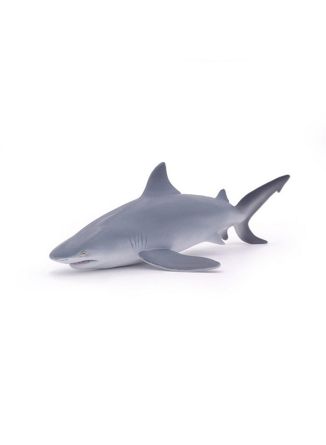 Papo - Bull Shark - Figurine - 3 Years Old - Marine World Collection - Hand Painted - 15x8x5 cm - Realistic and Educational - Children's Gift idea - Bull Shark Toy - Marine Predator - Image 3