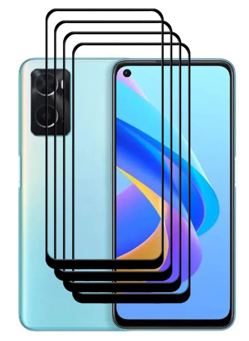 ACLIX 4 Pieces Antistatic ESD Dustproof Premium Quality High Definition Tempered Glass Screen Protector Designed For Oppo A36 - Image 1