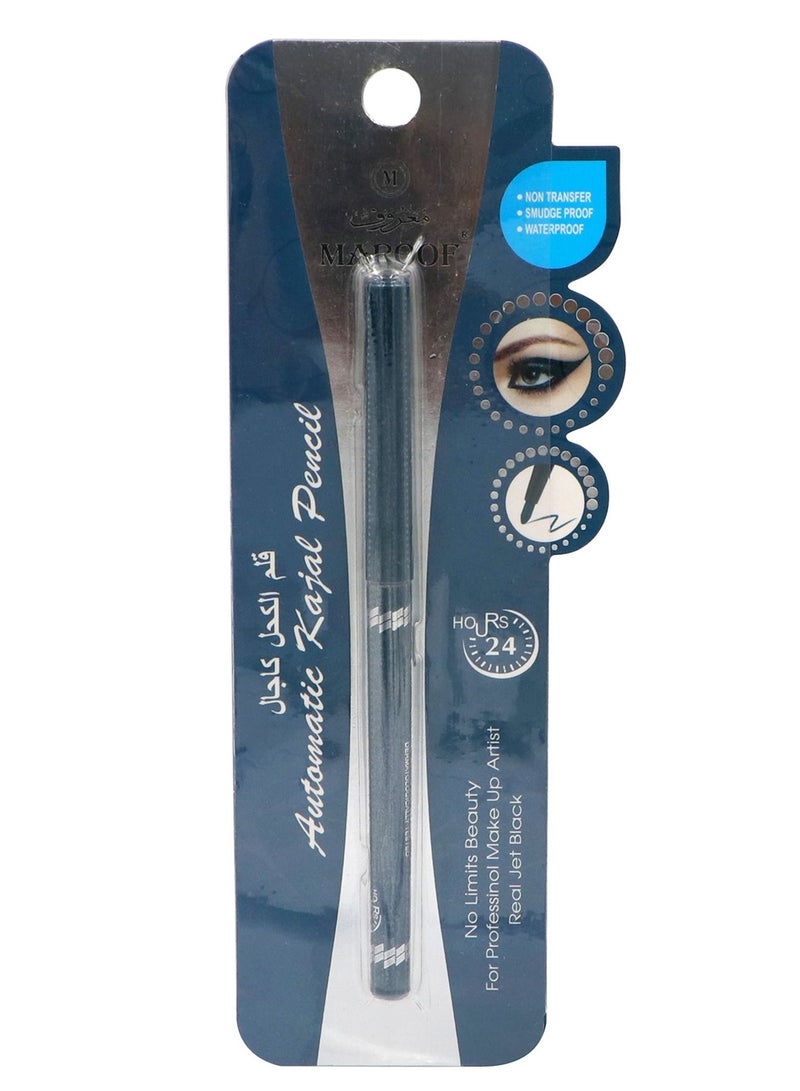 MAROOF MAROOF 24 Hours Long Lasting Waterproof Automatic Retractable Kajal Eye Pencil 0.35g  - Image 4