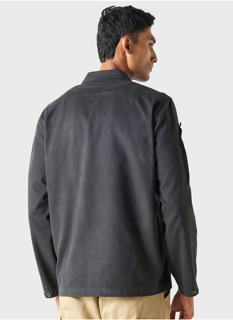 Ecko Unltd. قميص Essential Zipper بقصّة عادية  - Image 2