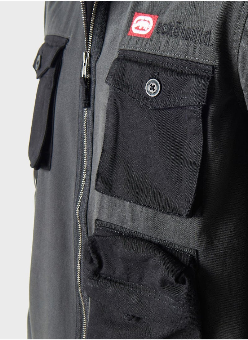 Ecko Unltd. قميص Essential Zipper بقصّة عادية  - Image 3