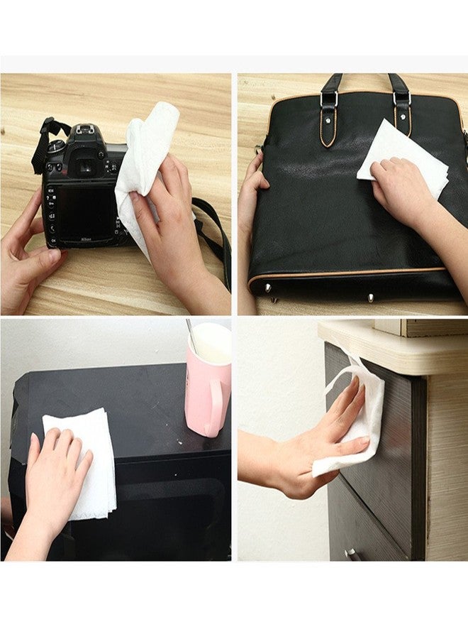 ZaH 100pcs Cleaning Paper Electrostatic Paper Mop Disposable Paper Clean Dust & Hair for Floor, Window, Camera, TV, Wall & Door (Paper) - Image 4