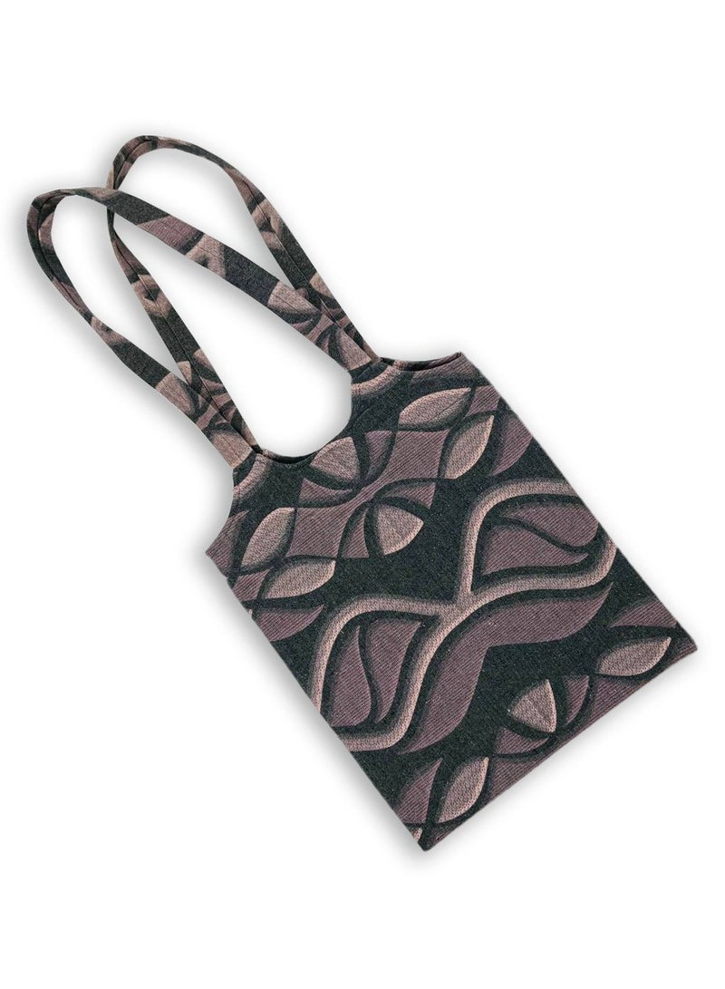 حقيبة يد حريمي من الكتان المطبوع H230010c