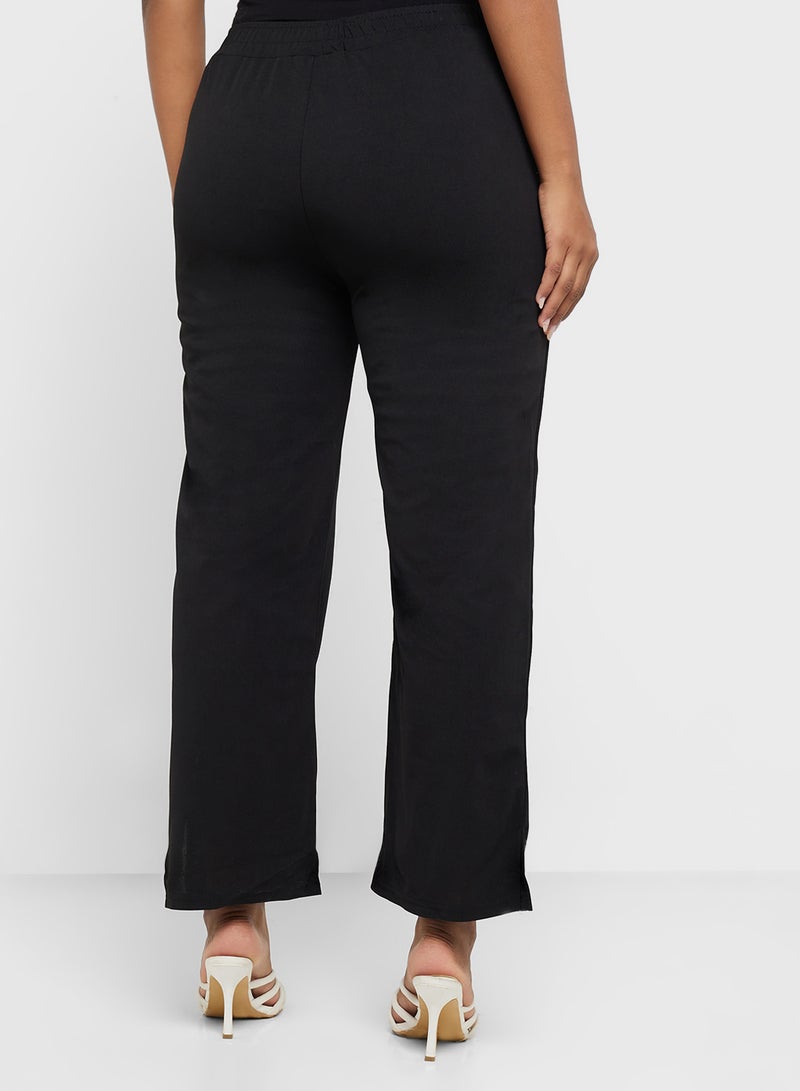 Ella Plus Side Slit Pants - Image 3