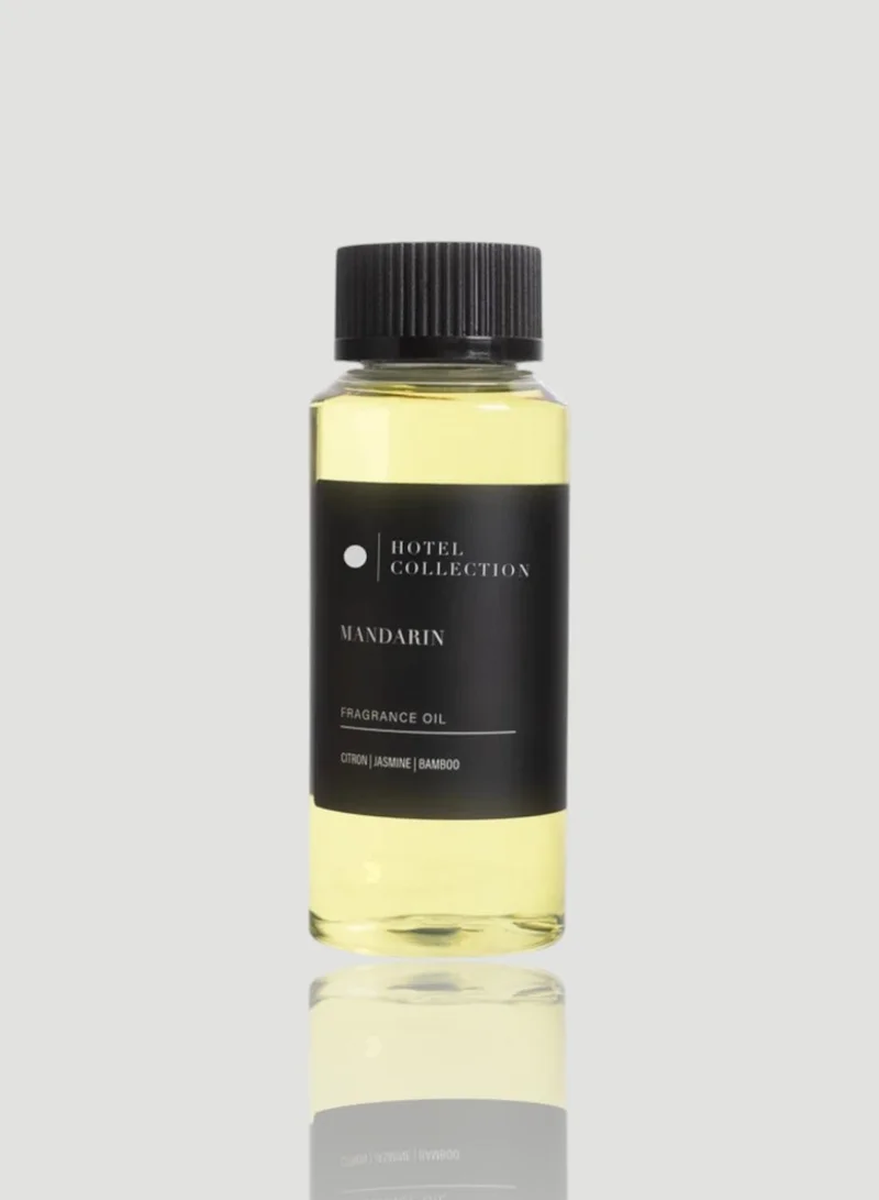 هوتيل كوليكشن Mandarin Fragrance Oil Blend - Hotel Inspired for Luxury Essential Oil Diffusers - Aromatherapy Scent Diffuser Oil - Citron, Jasmine, and Bamboo - 120 mL, 4.1 fl oz