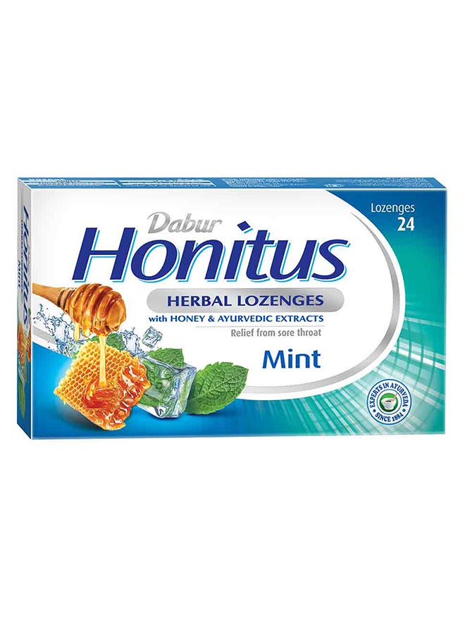 Dabur Honitus Herbal Lozenges Mint 24'S