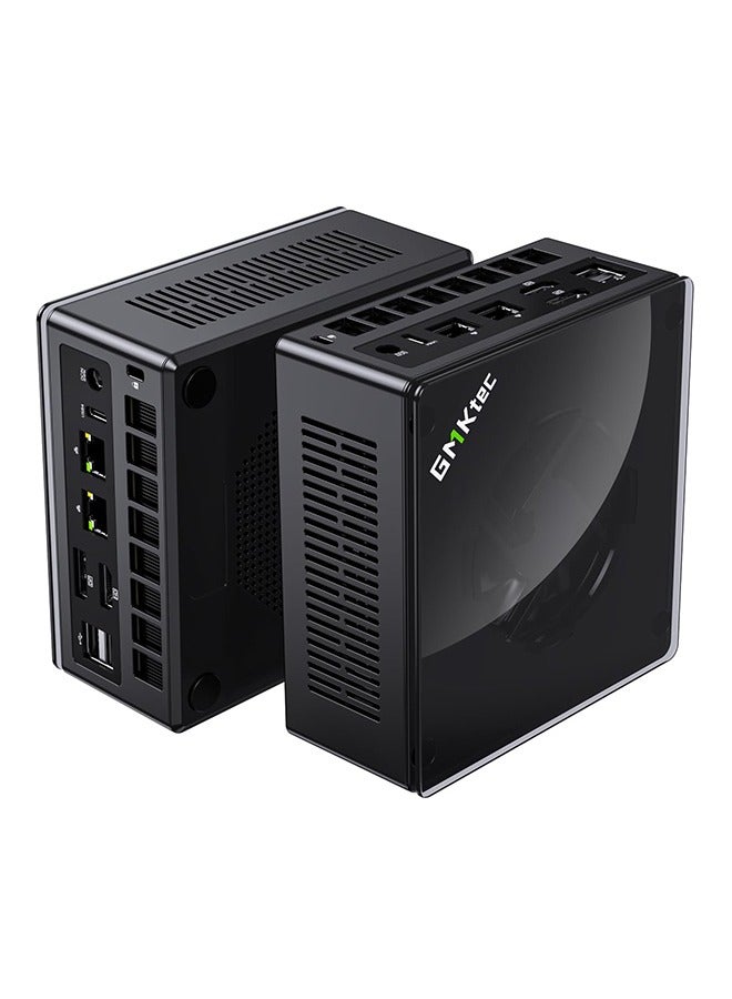 جمكتيك GMKTEC ألعاب الكمبيوتر المصغرة K8 بالإضافة إلى أيه إم دي RYZEN 7 8845HS ( 8C / 16T ، تصل إلى 5.1GHz ) 16GB DDR5 ذاكرة الوصول العشوائي 512GB فرقة ، سطح المكتب ويندوز 11 برو المزدوج بطاقة الشبكة 2.5G ، هدمي 2-1 ، USB4  - Image 1