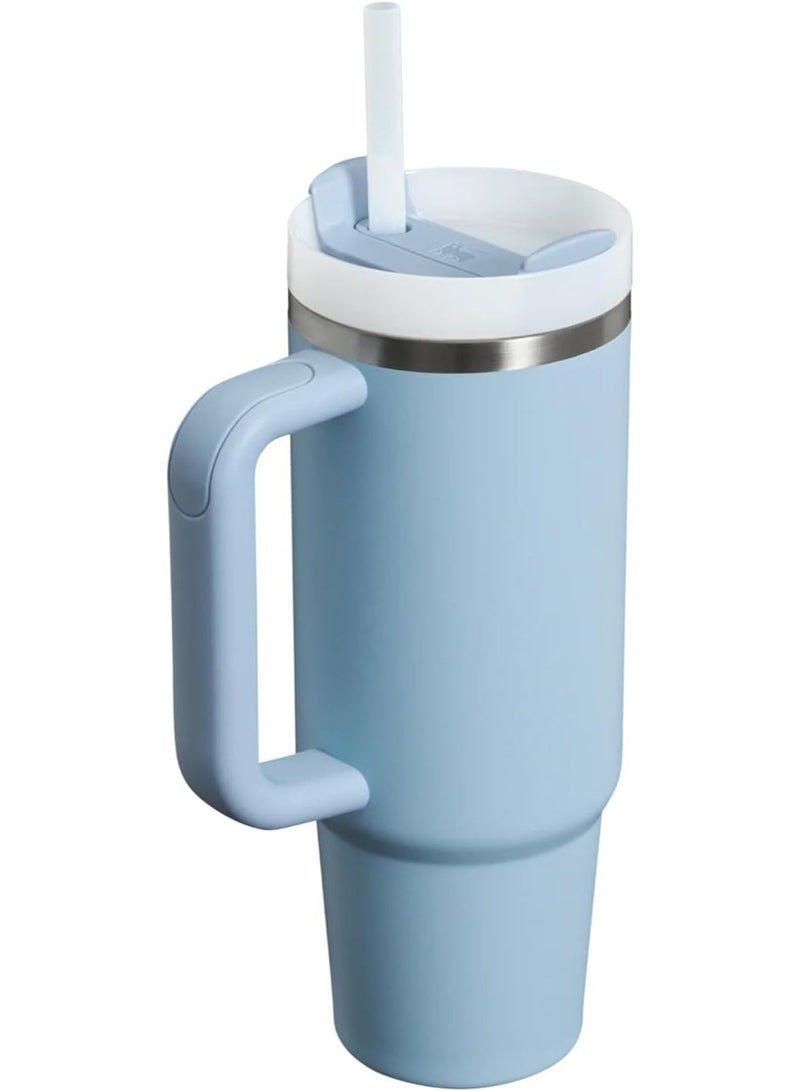 STANLEY Quencher H2.0 Stainless Steel 40oz Vacuum Insulated FlowState Tumbler with Handle, Lid & Straw – Leak-Resistant FlowState Lid, Reusable Coffee Mug & Water Bottle for Cold & Hot Drinks - Image 2