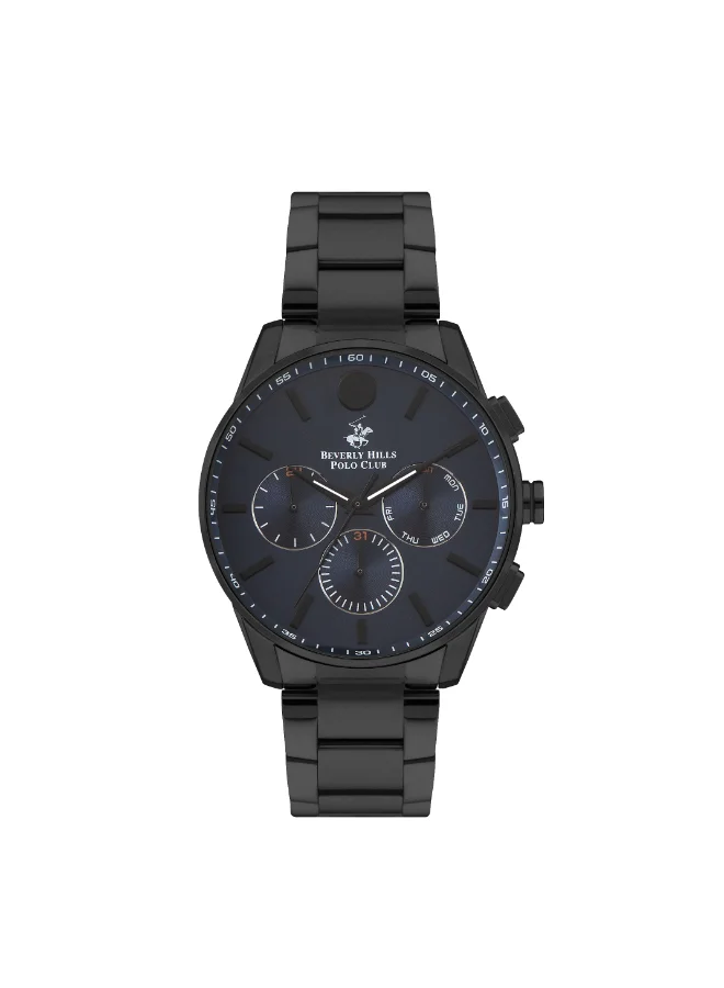 BEVERLY HILLS POLO CLUB BEVERLY HILLS POLO CLUB Men's Multi Function Dark Blue Dial Watch - BP3396X.650