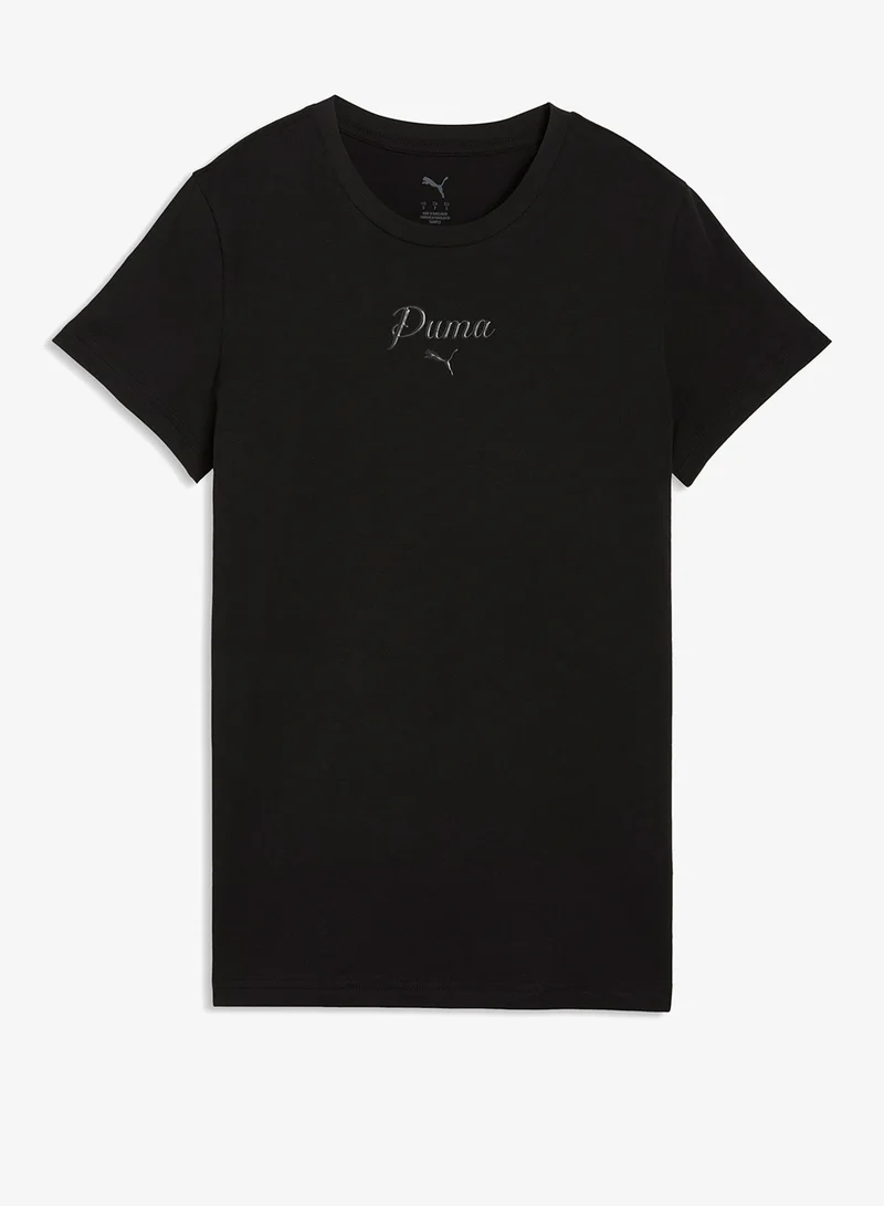 بوما Essential Script T-Shirt