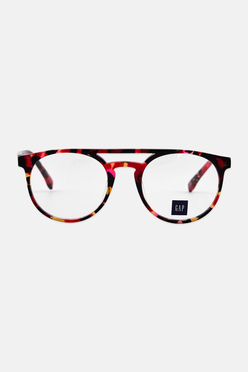 GAP Men VGP006 Round Eyeglasses, Multicolor - Image 1