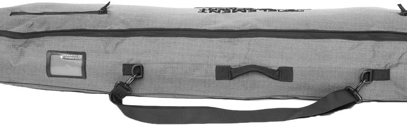 Element Equipment Snowboard Bag With Shoulder Strap And Gear Pockets 148 Grey Ripstop - Image 5