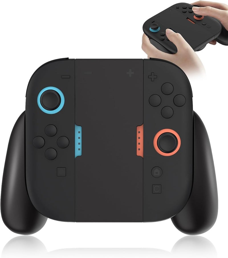 RunSnail Switch 2 JoyCon Charging Handle, Charging Holder for Switch 2 Joy con Controller, Charging Grip Stand for Switch 2 Joy Con, Portable Switch2 JoyCon Controller Charger with Displays, USB-C - Image 1