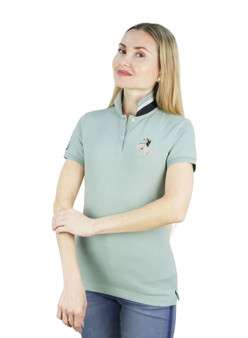 جيوردانو بولو نسائي مطرز بنابليون بقصة ضيقة