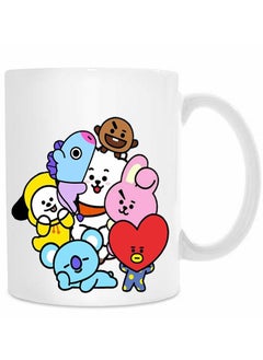 BTS Cute Coffee Mug  - Image 1