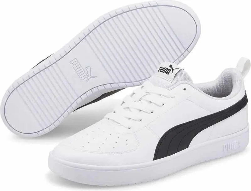 PUMA Rickie Men's Sneaker Shoes 387607-02 White-Black