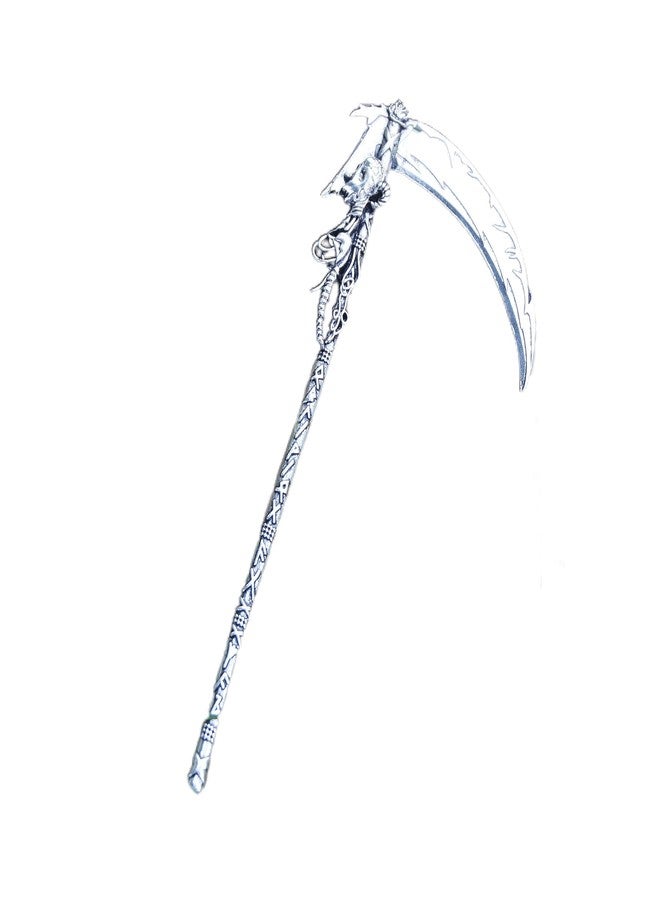 Sanlan Gothic Scythe Hair Stick Hair Pin Occult Magic Pagan Witch Wiccan Fantasy Accessories - Image 1