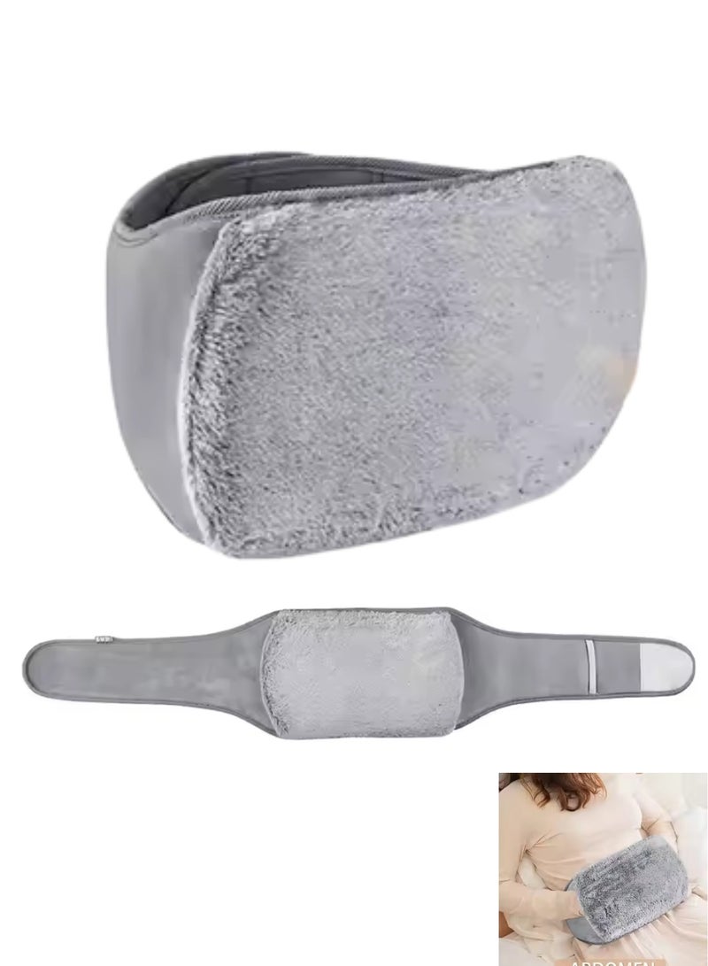 برايم بي جافاودان حزام كيس الماء الساخن الكهربائي لتخفيف آلام الجسم، وسادة تدفئة قابلة لإعادة الشحن مع غطاء من الصوف لتخفيف آلام الجسم، وتدفئة اليدين، وتخفيف آلام التهاب المفاصل، وتشنجات الدورة الشهرية، والعلاج الساخن والبارد - Image 2