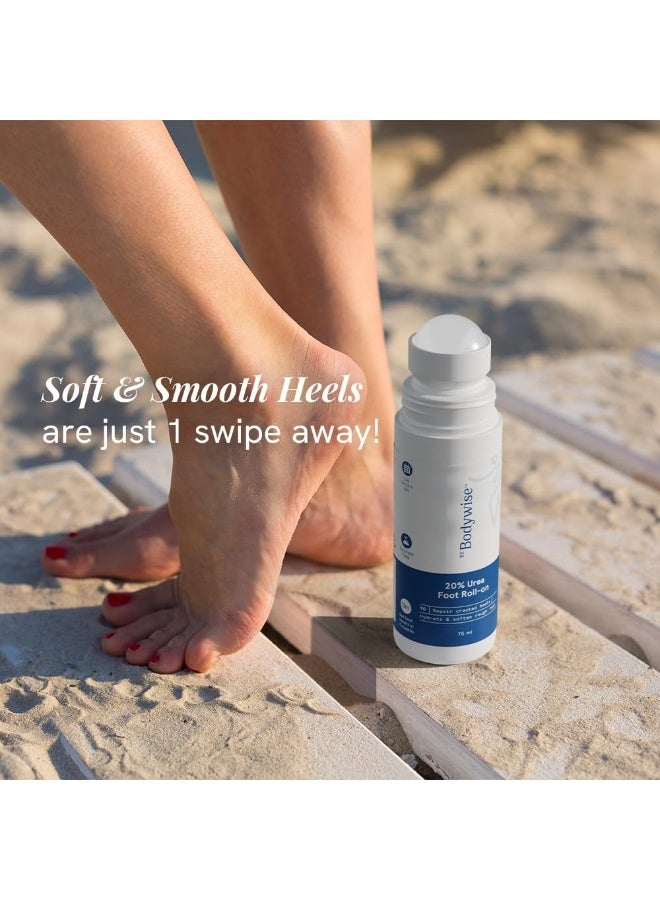 Be Bodywise 20% UREA FOOT ROLL-ON 75ML - Image 2