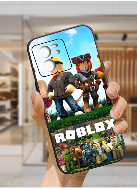 Protective Shockproof Case Cover For Roblox game cute Xiaomi 13T Pro GYB90 Drawing
