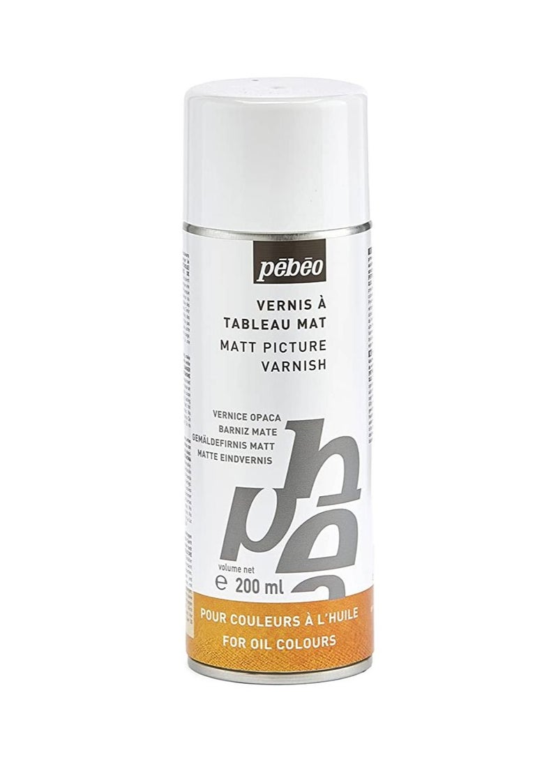 Pebeo Matt Picture Varnish Spray 200 Ml - Image 1