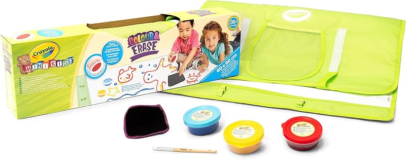 كرايولا  ميني كيدس باينتينج اند وفيرباينتينج مات ريوسابلي ماكسي ونديرلاي فور باينتينج ويته واسهابلي تيمبيرا فروم  مونتهس