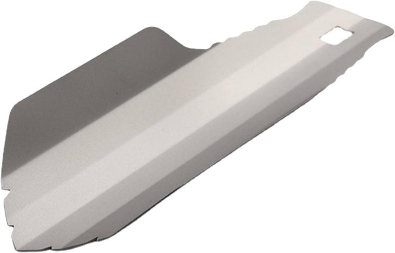 كلاراكو مجرفة محمولة من التيتانيوم النقي، خفيفة الوزن للغاية وصغيرة الحجم، متعددة الاستخدامات، مناسبة للتخييم والحفر والحدائق والصيد. - Image 1