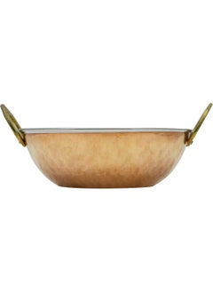 RAJ RAJ COPPER KADAI SERVING BOWL, 17.5 CM , COPPER, TCK003, Curry Bowl , Salad Bowl , Side Bowl , Dessert Bowl  - Image 2